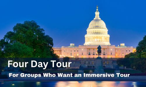 Four Day Washington DC Christian Educational Tour - Call 888.796.8763